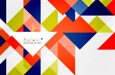 Üçgen desen tasarım arka plan