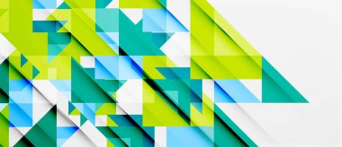 Üçgen desen tasarım arka plan