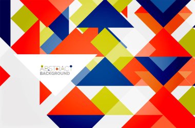 Üçgen desen tasarım arka plan