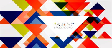 Üçgen desen tasarım arka plan