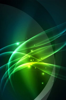 Parlayan dalga vektör, duman