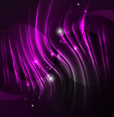 parlayan futuristik çizgiler