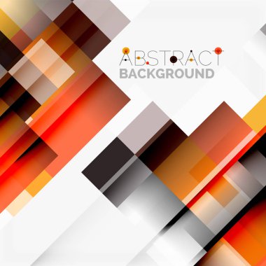 Soyut engeller şablon tasarım arka plan, beyaz, basit geometrik şekiller düz çizgiler ve dikdörtgenler