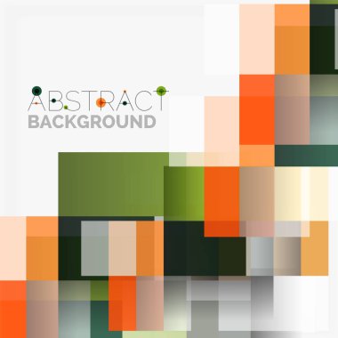 Soyut engeller şablon tasarım arka plan, beyaz, basit geometrik şekiller düz çizgiler ve dikdörtgenler