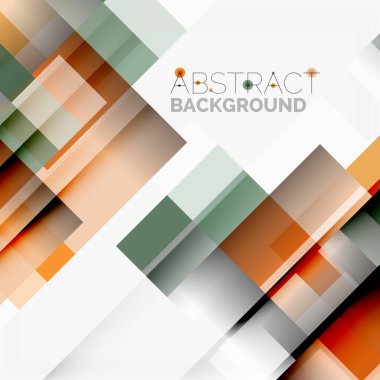 Soyut engeller şablon tasarım arka plan, beyaz, basit geometrik şekiller düz çizgiler ve dikdörtgenler