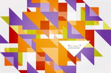 Üçgen desen tasarım arka plan