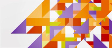 Üçgen desen tasarım arka plan