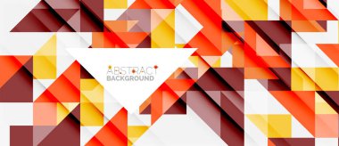 Üçgen desen tasarım arka plan