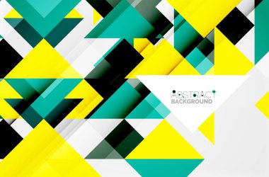 Üçgen desen tasarım arka plan