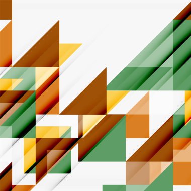 Üçgen desen tasarım arka plan