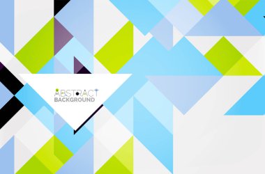 Üçgen desen tasarım arka plan