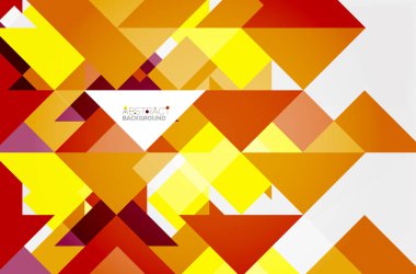 Üçgen desen tasarım arka plan