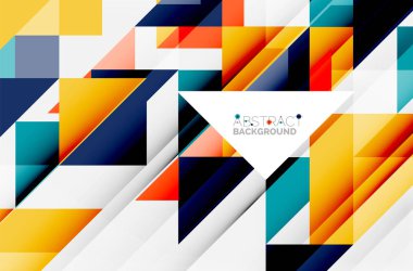 Üçgen desen tasarım arka plan