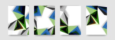 En az vektör arka plan küme kapsıyor