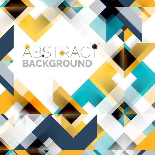 Beyaz Modern kare geometrik desen tasarım