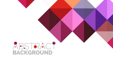 Modern geometrik sunum arka plan