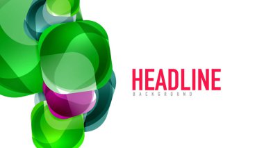 Modern geometrik sunum arka plan