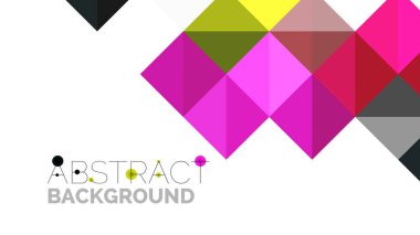 Modern geometrik sunum arka plan