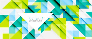 Üçgen desen tasarım arka plan