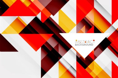 Üçgen desen tasarım arka plan