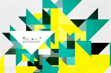 Üçgen desen tasarım arka plan