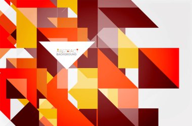 Üçgen desen tasarım arka plan