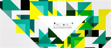 Üçgen desen tasarım arka plan