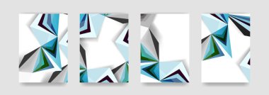 En az vektör arka plan küme kapsıyor