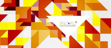 Üçgen desen tasarım arka plan