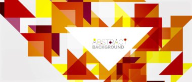 Üçgen desen tasarım arka plan