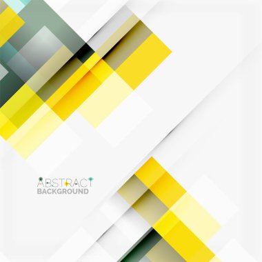 Soyut engeller şablon tasarım arka plan, beyaz, basit geometrik şekiller düz çizgiler ve dikdörtgenler