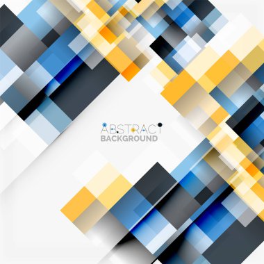 Soyut engeller şablon tasarım arka plan, beyaz, basit geometrik şekiller düz çizgiler ve dikdörtgenler