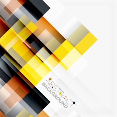 Soyut engeller şablon tasarım arka plan, beyaz, basit geometrik şekiller düz çizgiler ve dikdörtgenler