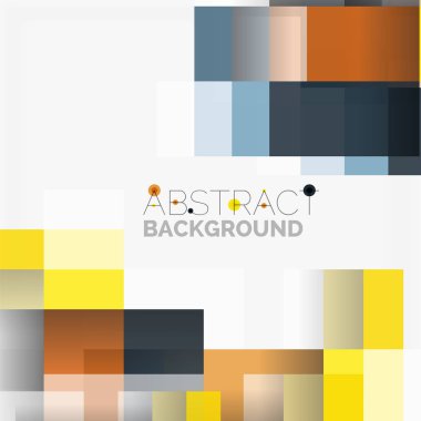 Soyut engeller şablon tasarım arka plan, beyaz, basit geometrik şekiller düz çizgiler ve dikdörtgenler