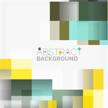 Soyut engeller şablon tasarım arka plan, beyaz, basit geometrik şekiller düz çizgiler ve dikdörtgenler