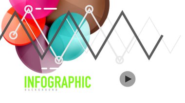 Modern geometrik sunum arka plan