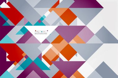 Üçgen desen tasarım arka plan