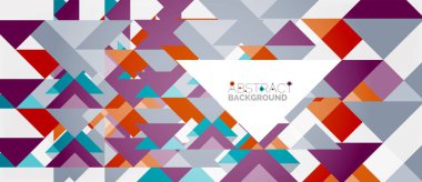 Üçgen desen tasarım arka plan