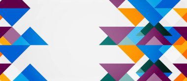 Üçgen desen tasarım arka plan