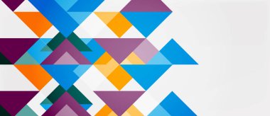 Üçgen desen tasarım arka plan