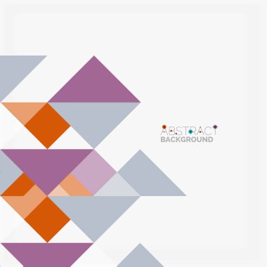 Üçgen desen tasarım arka plan