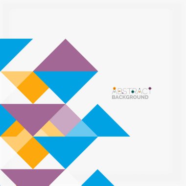 Üçgen desen tasarım arka plan