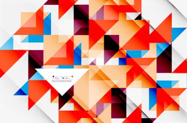 Üçgen desen tasarım arka plan