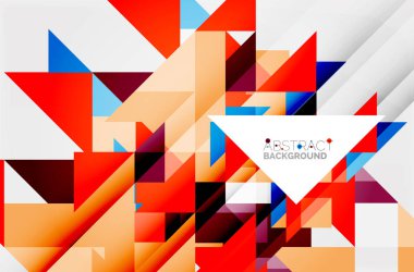 Üçgen desen tasarım arka plan