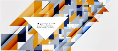 Üçgen desen tasarım arka plan