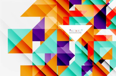 Üçgen desen tasarım arka plan