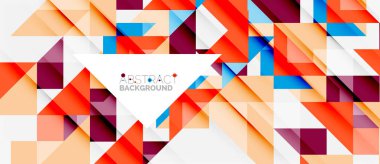 Üçgen desen tasarım arka plan