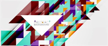 Üçgen desen tasarım arka plan