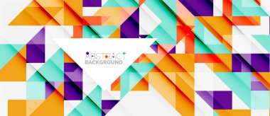 Üçgen desen tasarım arka plan