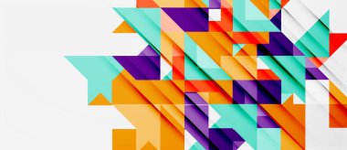 Üçgen desen tasarım arka plan